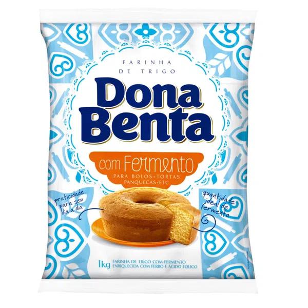 FARINHA TRIGO DONA BENTA C/ FERMENTO 1KG