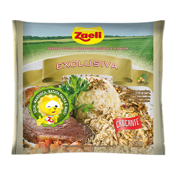 FAROFA DE SOJA  ZAELI COM BATATA PALHA 250G