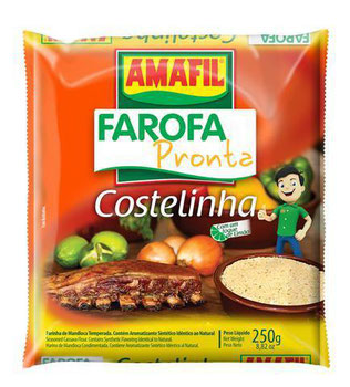 FAROFA PRONTA AMAFIL COSTELINHA 250G