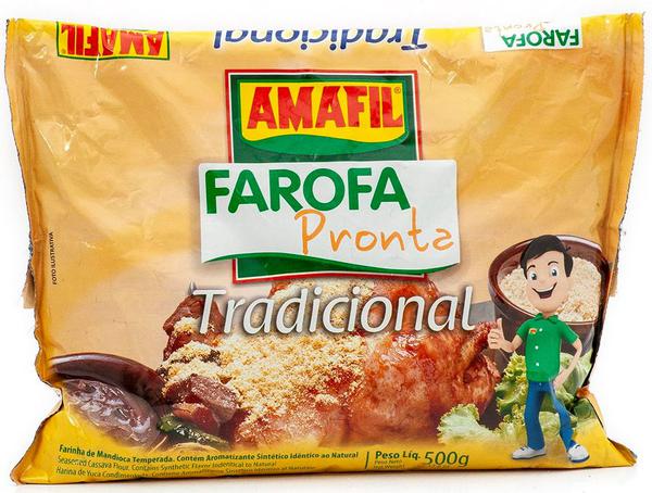 FAROFA PRONTA AMAFIL TRADICIONAL  500G