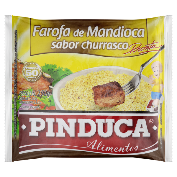 FAROFA PRONTA PINDUCA 250G CHURRASCO