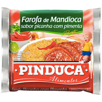 FAROFA PRONTA PINDUCA 250G PICANHA