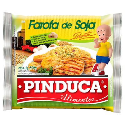 FAROFA PRONTA PINDUCA 250G SOJA