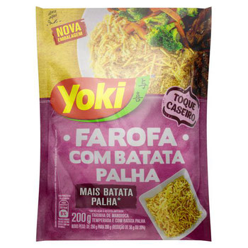 FAROFA YOKI PRONTA BATATA PALHA 200G