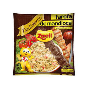 FAROFA ZAELI MANDIOCA TRADICIONAL 250G