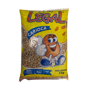 FEIJAO CARIOCA LEGAL 1KG
