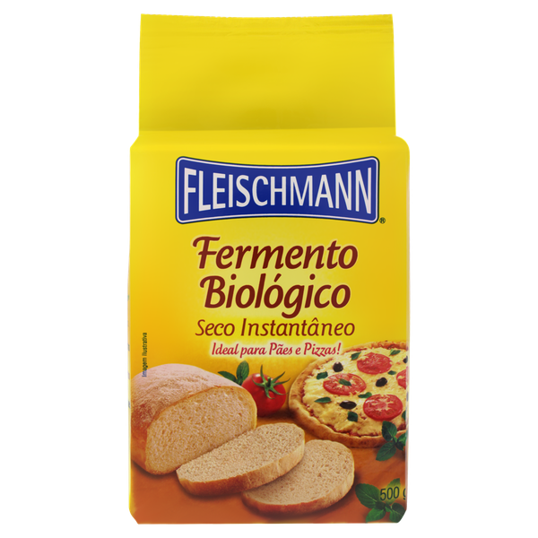 FERMENTO BIOLOGICO SECO INSTATANEO FLEISCHMANN 500G