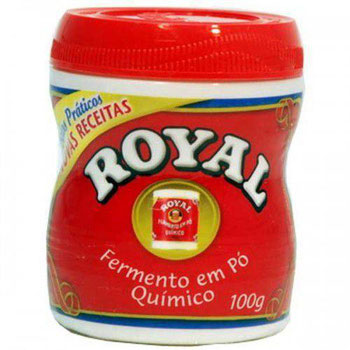 Fermento Químico Em Pó Royal 100gr