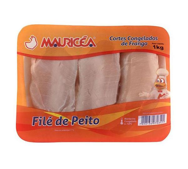 FILE DE PEITO CONGELADO MAURICEA 1KG