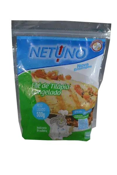 FILE DE TILAPIA NETUNO C/PELE 800G