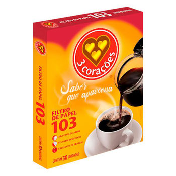 FILTRO PAPEL 3CORACOES 30UND