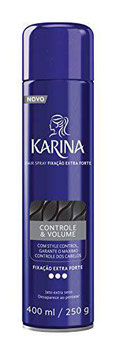FIXADOR KARINA P/CABELO SPRAY EXTRA FORTE 400ML