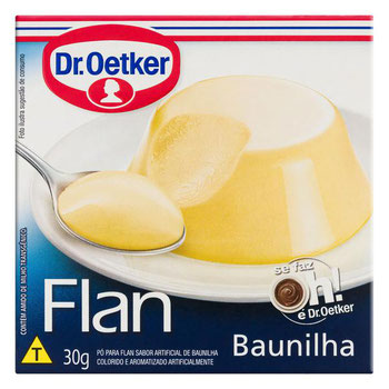 FLAN BAUNILHA SEM CALDA 30G