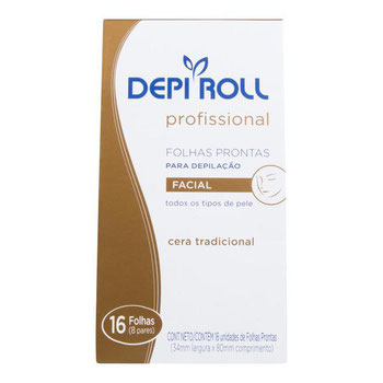 FOLHA DEPIROLL  DEPILACAO FACIAL C/16FLS
