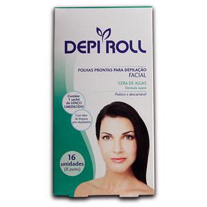 FOLHA DEPIROLL  DEPILACAO FACIAL C/16FLS