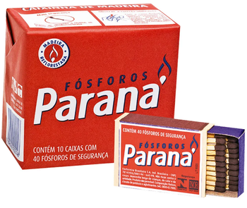 Fósforo Paraná 10 Caixas 40un