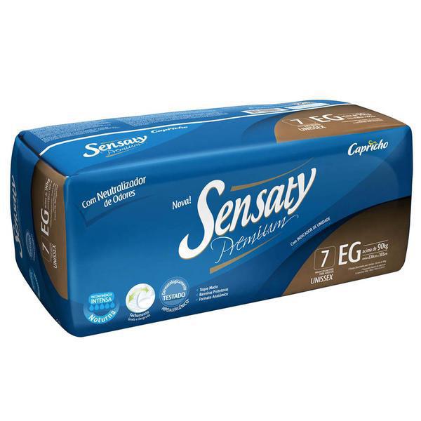 FRALDA SENSATY REGULAR EG C/7