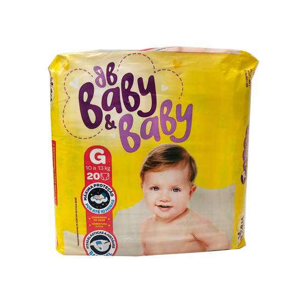 FRALDAS DESC BABY&BABY ECONOMICO G C/20
