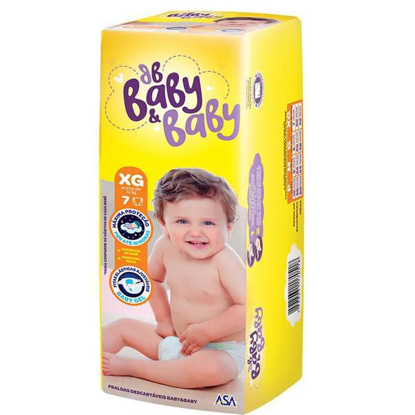 FRALDAS DESC BABY&BABY REGULAR XG C/7 UND