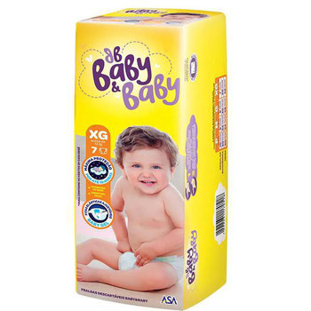FRALDAS DESC BABY&BABY REGULAR XG C/7 UND