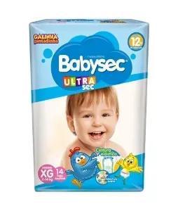 Fralda Babysec Jumbinho Xg Com 12