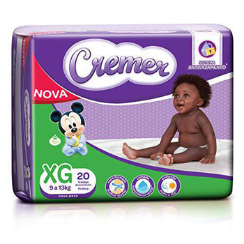 FRALDAS DESC CREMER DISNEY PRATICA XG 20UN