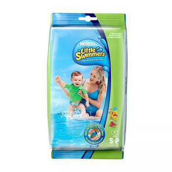 FRALDAS DESC HUGGIES LITTLE SWIMMER S P