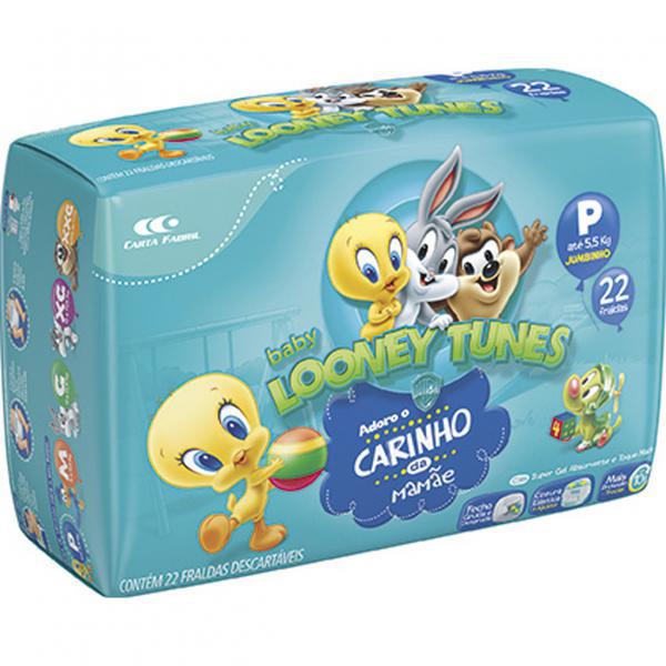 FRALDAS DESC LOONEY TUNES JUMBINHO P C/22