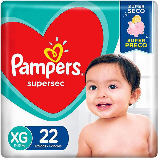 FRALDAS DESC PAMPERS CONFORT ECONOMICO XG C/22+2