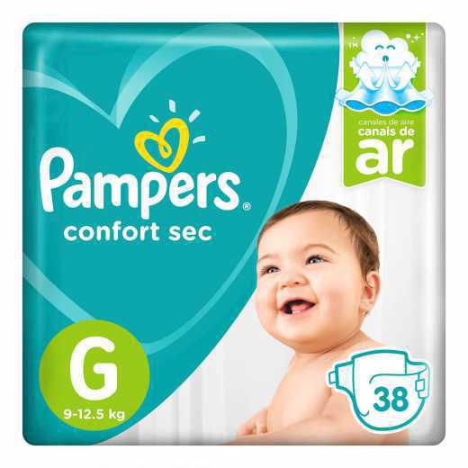 FRALDAS DESC PAMPERS CS MEGA G  38UN