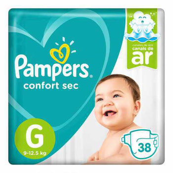 FRALDAS DESC PAMPERS CS MEGA G  38UN