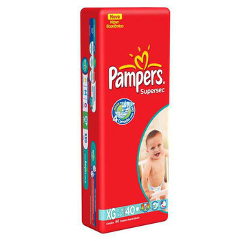 FRALDAS DESC PAMPERS SS HIPER XG C/40UND