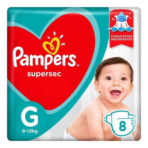 FRALDAS DESC PAMPERS SUPERSEC G 8UND