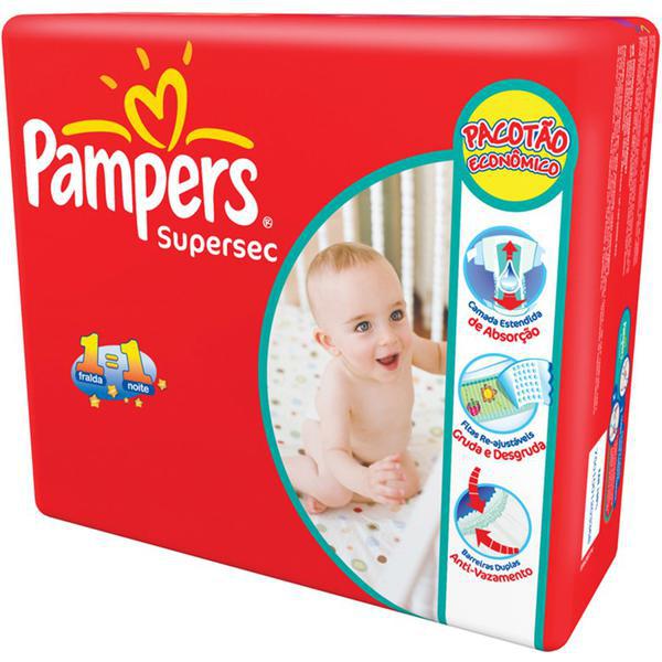 FRALDAS DESC PAMPERS SUPERSEC XG 8UND