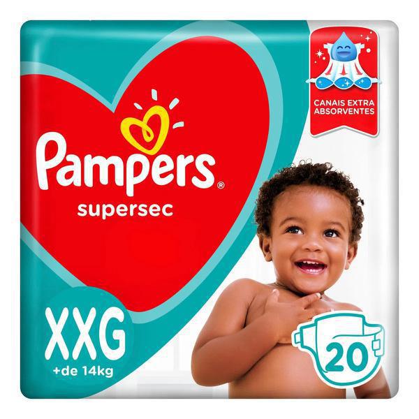 FRALDAS DESC PAMPERS SUPERSEC XXG 18UND
