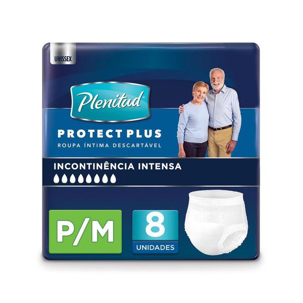 FRALDAS DESC PLENITUD ACTIVE PLUS P/M C/8UND