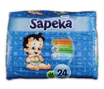 FRALDAS DESC SAPEKA M C/24UND