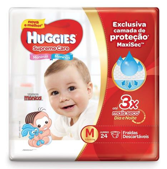 FRALDAS DESC SUPREME CARE M