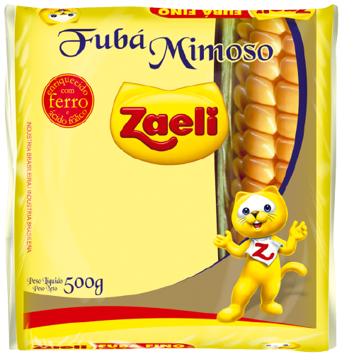 FUBÁ ZAELI 500G FINO