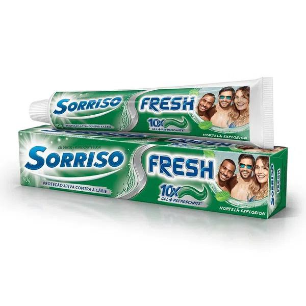 GEL DENTAL SORRISO FRESH HORTELÃ EXPLOSION 90G