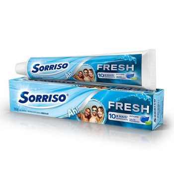 GEL DENTAL SORRISO FRESH PLUS MENTA HIT 90G