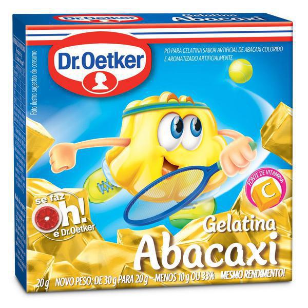 GELATINA DR OETKER PO ABACAXI 20G