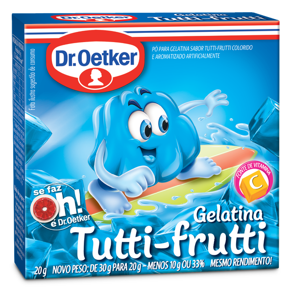 GELATINA DR OETKER PO TUTI FRUTTI 20G