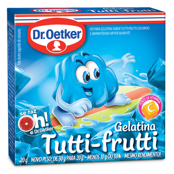 GELATINA DR OETKER PO TUTI FRUTTI 20G