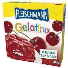 GELATINA FLEISCHMANN CEREJA 30G