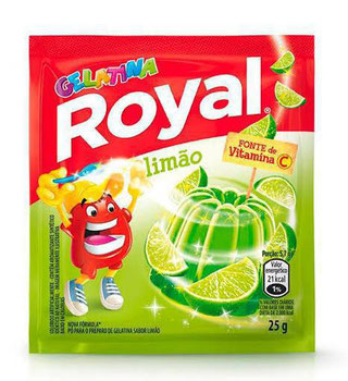 Gelatina Royal Limão 25gr