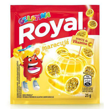 GELATINA ROYAL MARACUJA 15G