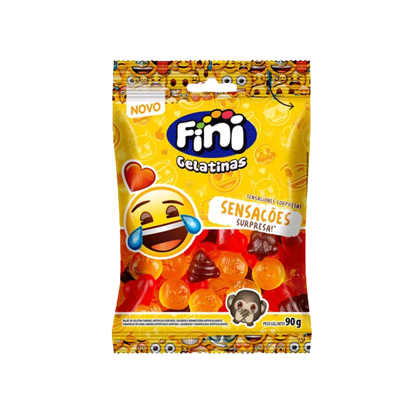 GELATINAS EMOJI FINI 90G