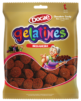 GELATINES DOCILE BRIGADEIRO 80G