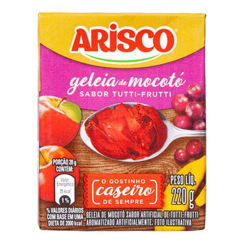 GELEIA ARISCO MOCOTO TUTTIFRUTTI 220G